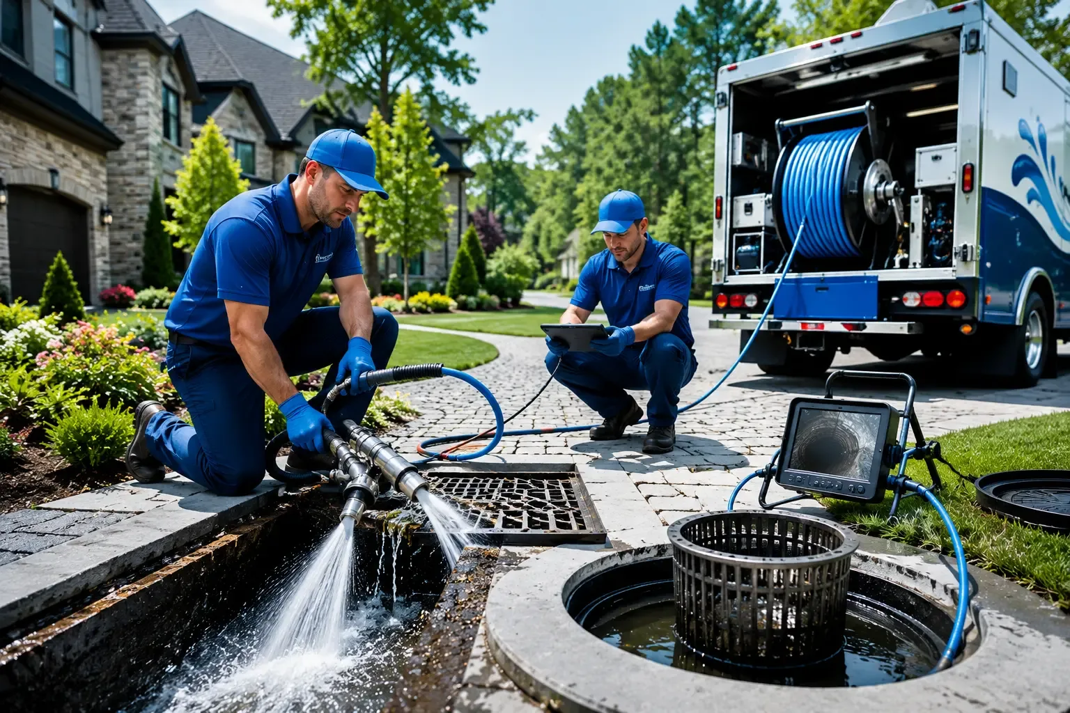 Local outdoor drain cleaning professionals in Denton, MD